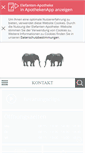 Mobile Screenshot of elefanten-apotheke-bremen.de